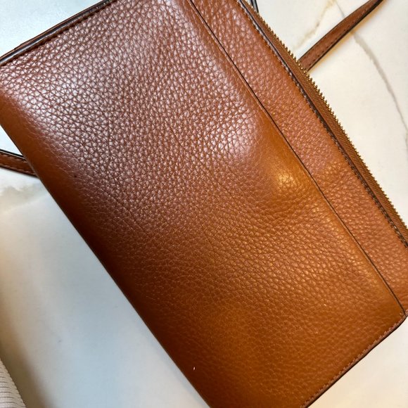 Tory Burch Leather Tan Crossbody - Picture 5 of 6